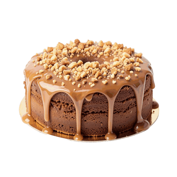 Butterscotch Praline cake by Wonder Women Bakes